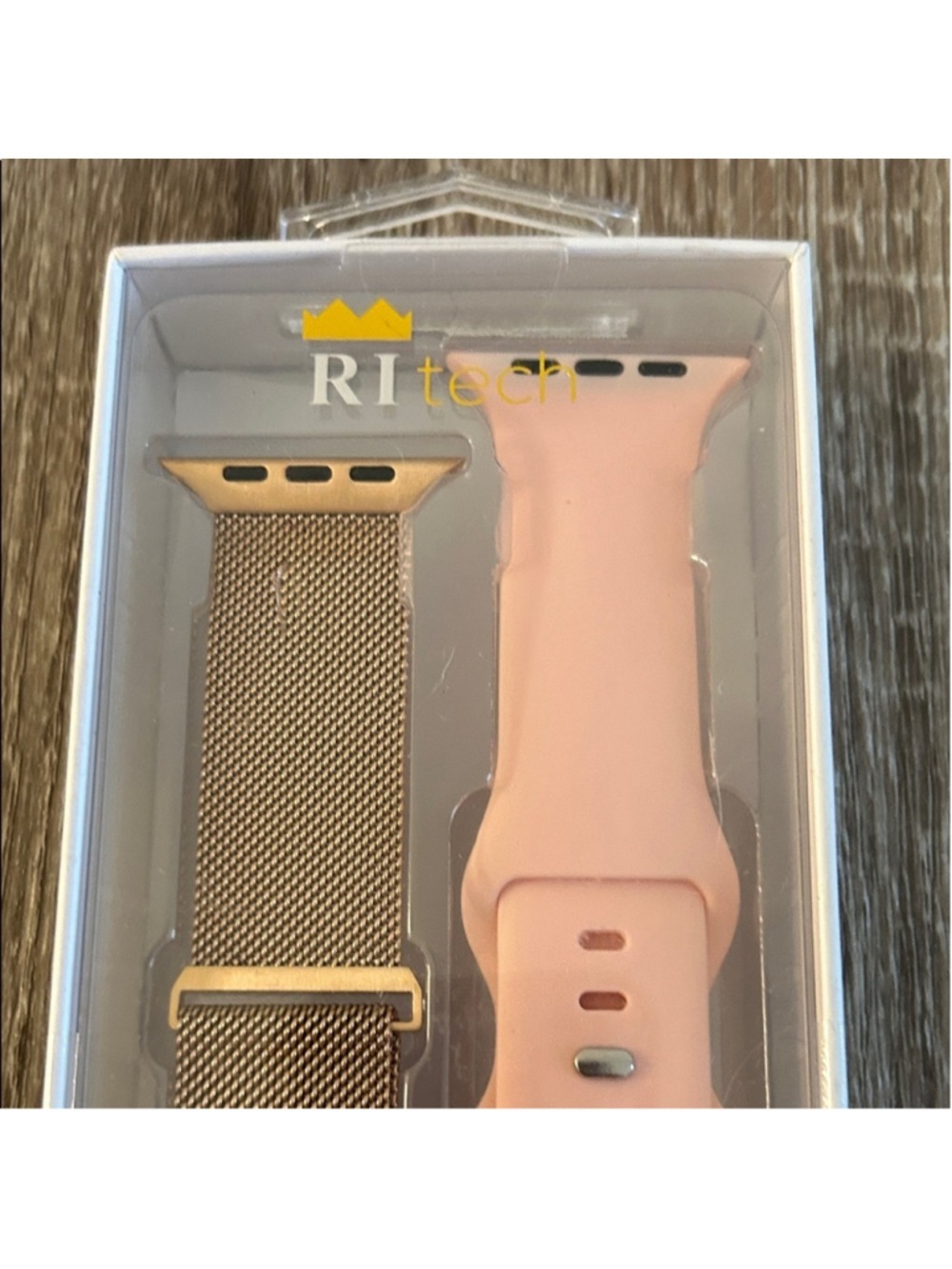 Pink and Gold Smartwatch Case for Apple Watch - Picture 3 of 5